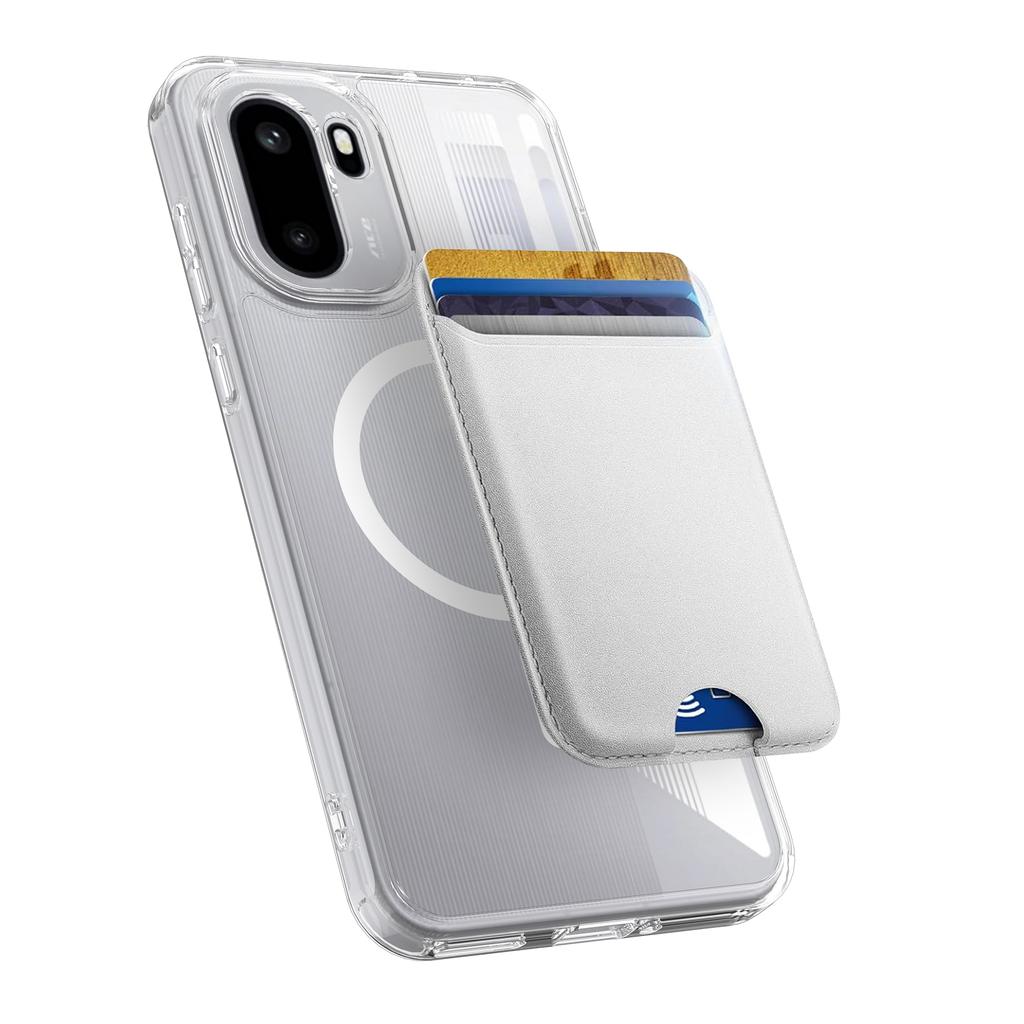 Für OnePlus Ace 6 5G/OnePlus Ace 6T 5G/OnePlus 15R 5G Durchsichtige Magnetische Handyhülle TPU + Acryl Rückseite