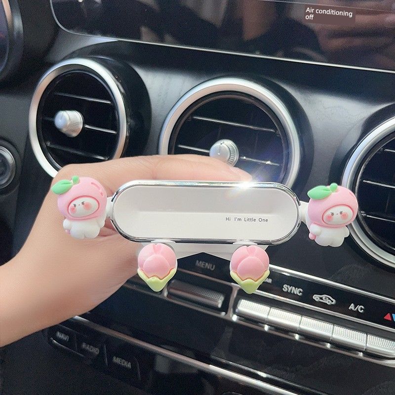 Mobile Phone Holder Car Mount Cartoon 2025 Model Car Air Vent Phone Navigation Fixed Support Bracket