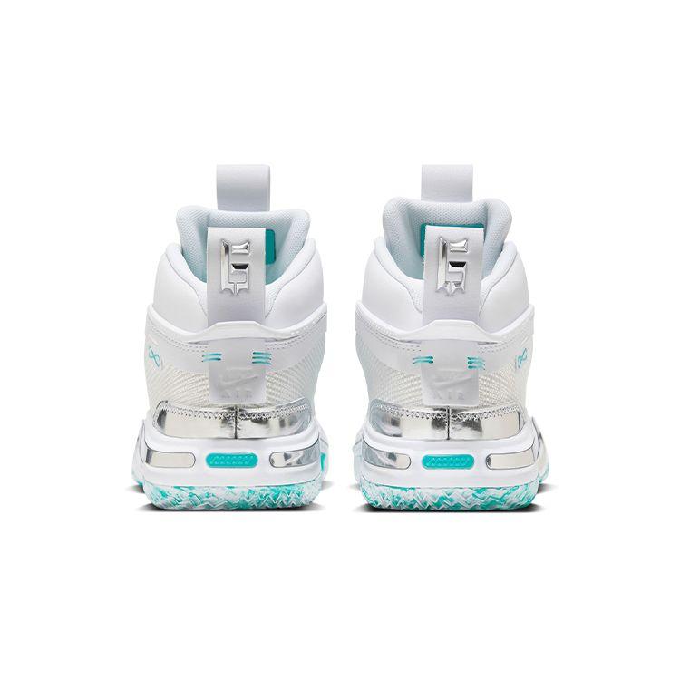 Guo Ailun X Air Jordan 36 GS White Hyper Jade Kids Sneakers Metallic-Silver Black DQ4461-130