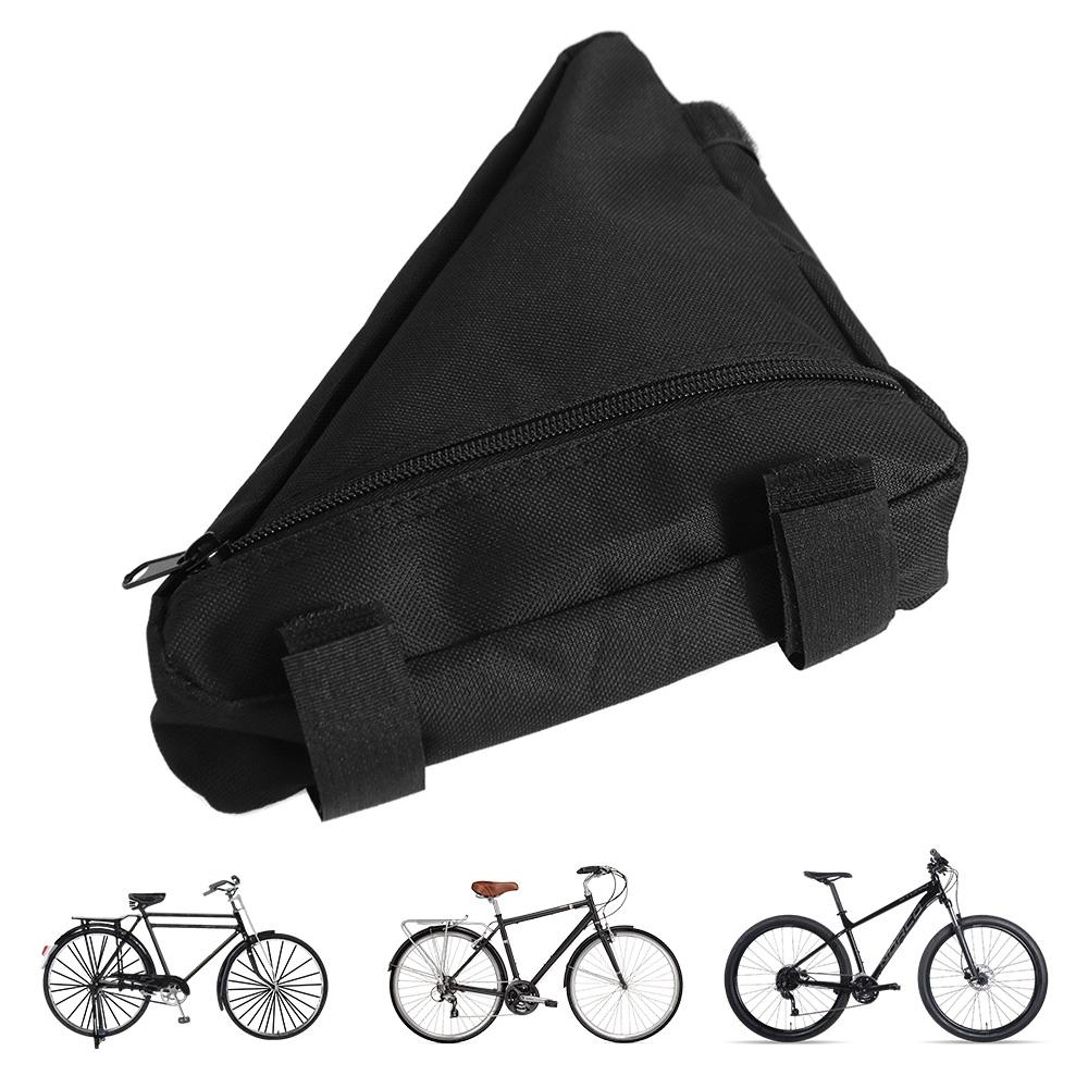 Spacious Storage Front Frame Handlebar Bags Bike Beam Hanging Bag  Outdoor Sports