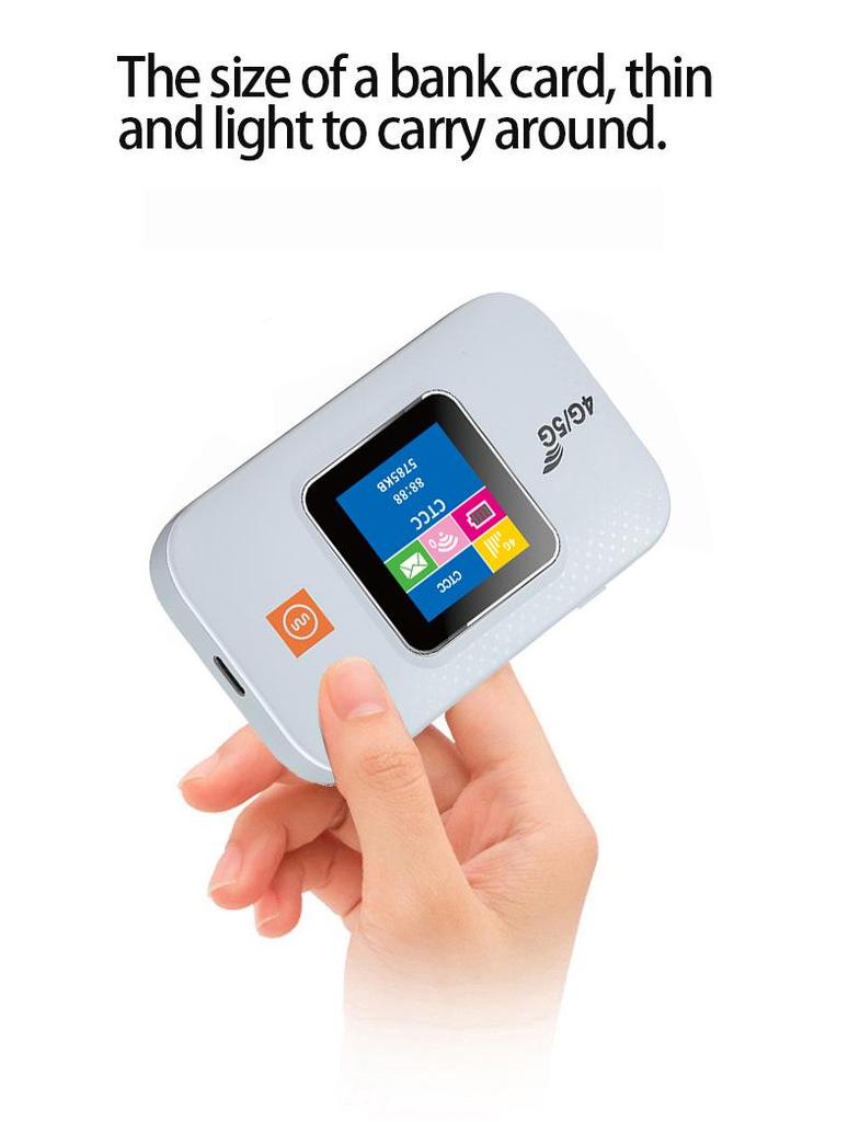E5577 LTE Portable Car WiFi: Full Network Mobile Router with Wireless Card Insertion