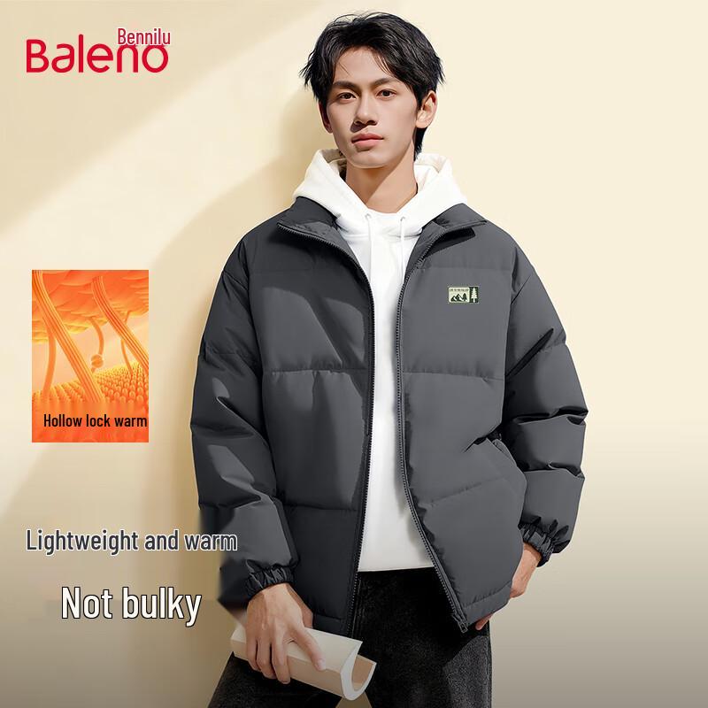 

Baleno Men s Thickened Stand-Collar Cotton Jacket 2XL