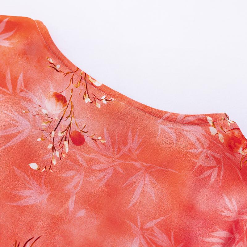 Elegante 2-teilige Sets Damen Sommerkleidung Vintage Lockerer Druck Übergröße Hosenanzüge