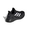 Rapidarun Knit El C Comfortable Breathable Low Top Kids' Running Shoes Black Children Aged 3 7 Years Old EE7639