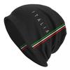 Italy Flag Skullies Beanies Caps Unisex WoUnisex Unisex Streetwear Winter Warm Knit Hat Adult Italy Qatar Bonnet Hats