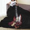 Electric Guitar 3D Classical Guitar  Blankets Fleece Sofa Throw Blanket Lightweight for Couch Bedding Travel Throws Bedspread