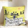 Pillow Cover P-Pete The Cat  Funny Pillow Case For Sofa Home Decor Pillowcases