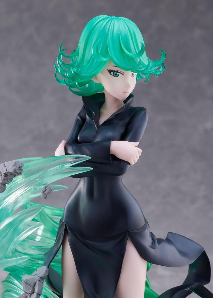 Bellfine Man Tatsumaki the Fearsome Scale PVC Complete Figure One-Punch 1/7 Pre-painted