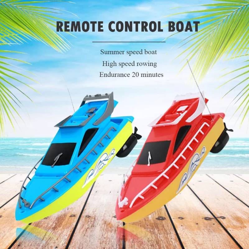 Remote Control Wireless Boat Long Endurance Electric Speedboat Childrens Toy