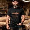 Woodworker Built Not Bought T Shirt Carpenter For Unisex Woodworking Idea Workshop Dad Vintage Graphic Streetwear Stylish