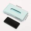 Car Tissue Box Hanging Sun Visor, Backrest Sunroof, Car Drawer Hanging Creative Leather Car Interior Supplies