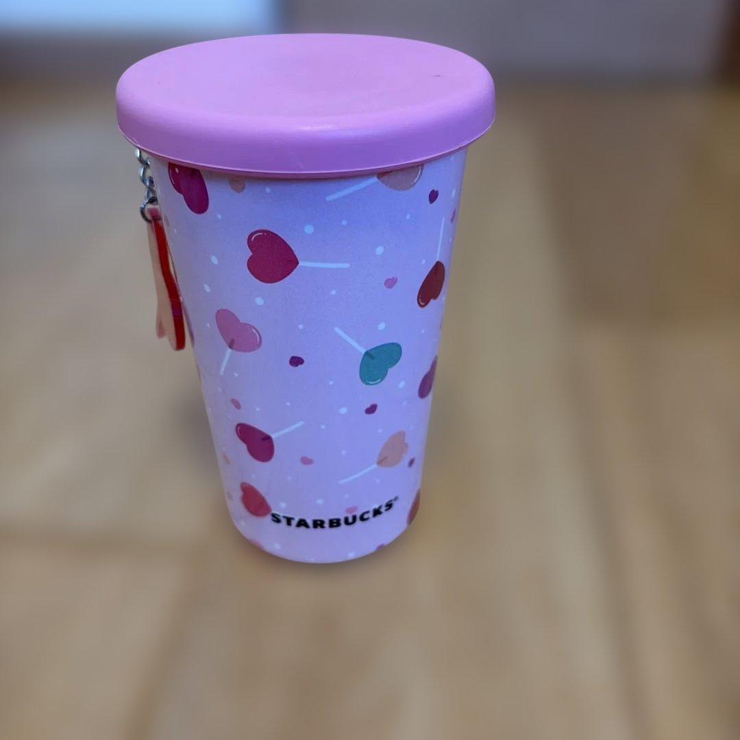 Price reduced Starbucks heart pattern tumbler