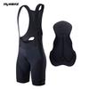 Men's Summer Breathable Quick-Dry Cycling Bib Shorts with Padded Protection
