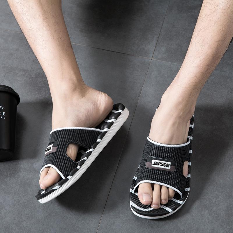 Herren Übergröße Rutschfeste Massage-Slipper - Dicke Sohle EVA Indoor Sommer-Pantoletten