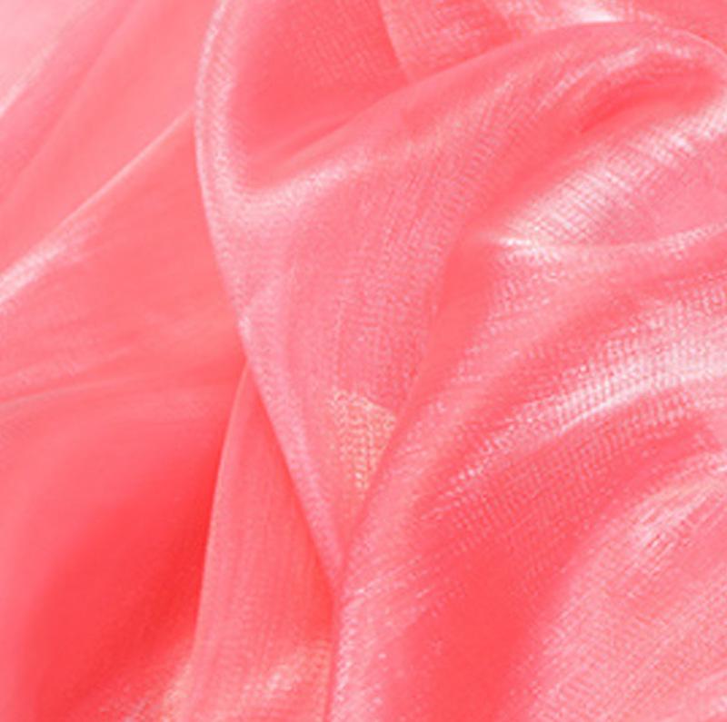 Korean Silk Organza Flash Yarn for Decorative Scarf, Hanfu, Cheongsam, Wedding Handicrafts