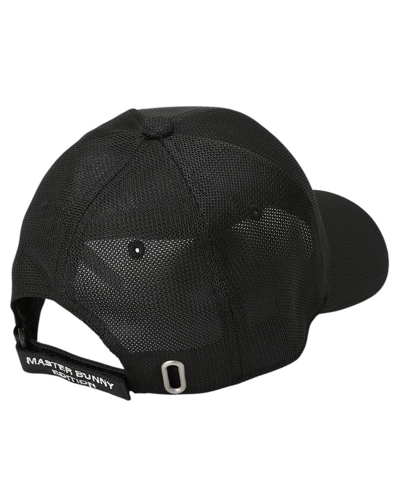 Master Bunny Unisex Mesh Cap Golf Hat FR (Adjustable Size) / / 758-5187507 010_Black