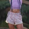 Women's Summer Floral Print Casual Sports Shorts