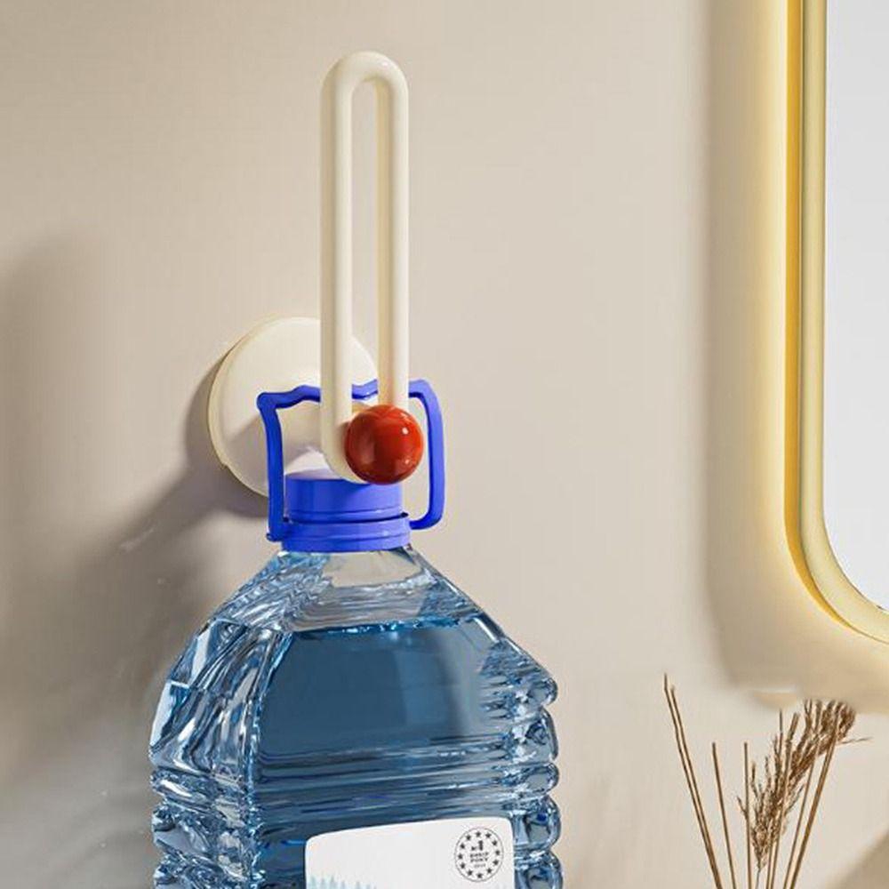 2Pcs Wall Mounted L-Shape Hairband Storage Hook Punch Free Scrunchies Storage Rack  for Home