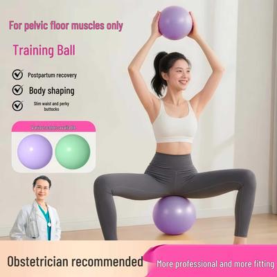 Kleiner Yogaball für Pilates und Core-Training - Beckenboden-Fitness & Elastischer Formungsball