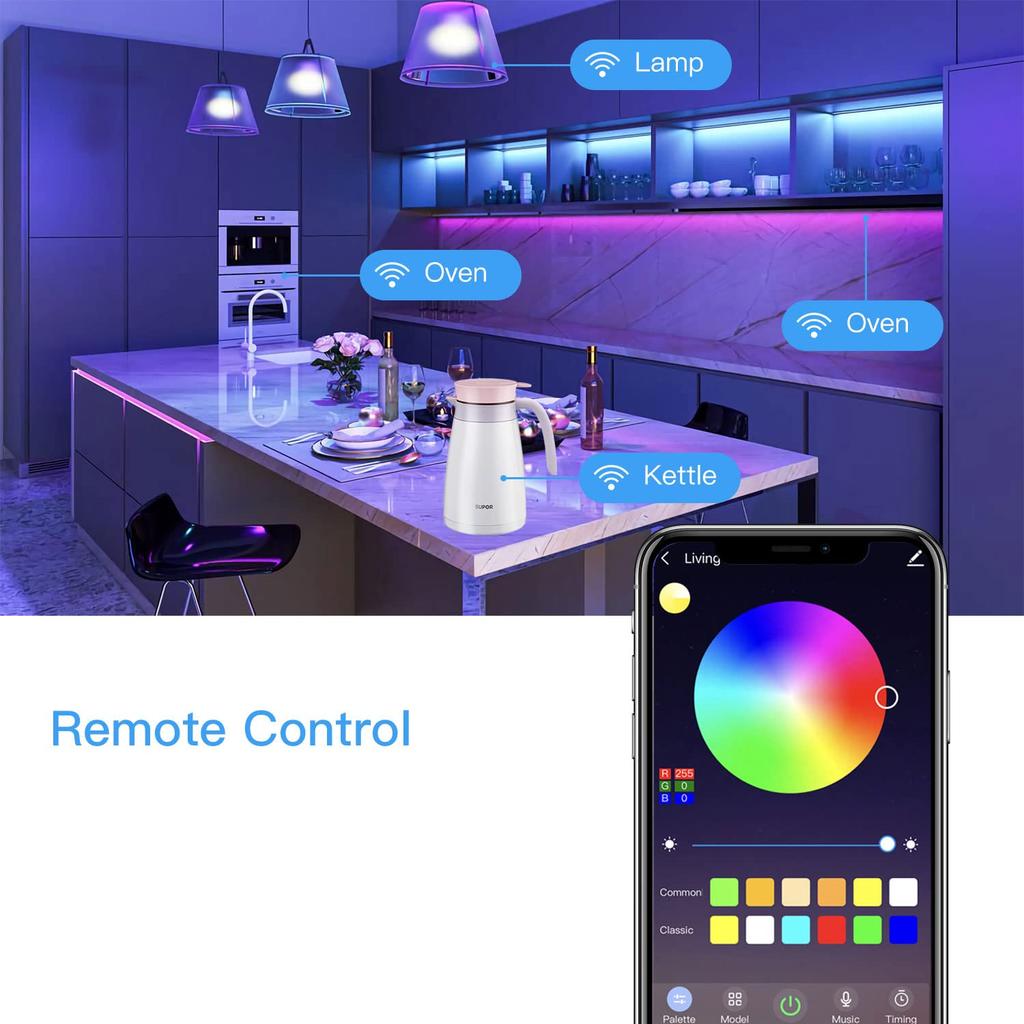 Smart Plug Mini HomeKit, Smart WiFi Outlet Support Apple HomeKit, Alexa and Google Assistant Voice Control Socket with Timer Schedule and Group