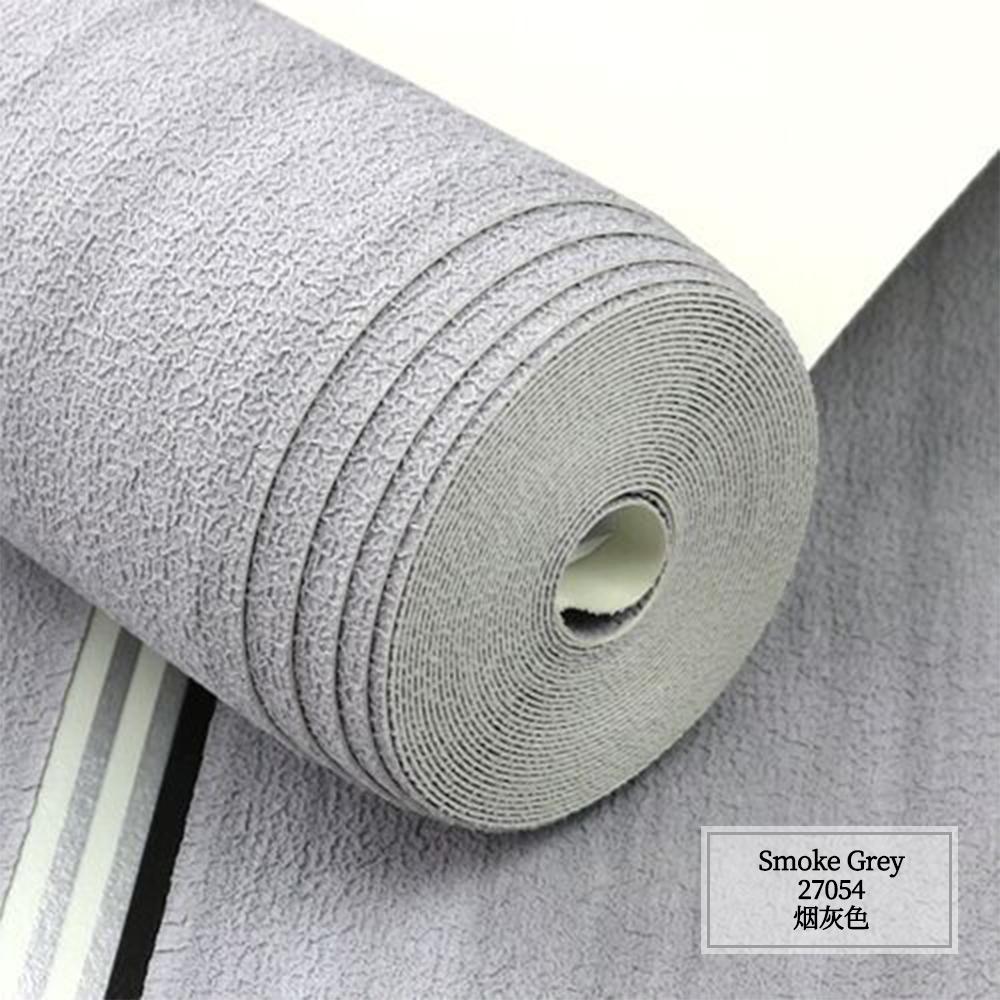 

High Quality 3D Wallpaper Large Spacing Stripe Wallpaper Simple Thick Imitation Deer Skin Velvet Wallpapers Home Decorative 9.5mx53cm