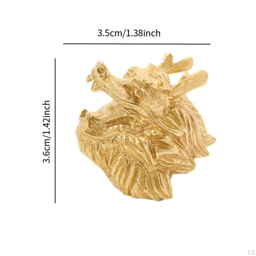 Cabinet Knob Pull Dresser Decorative Dragon Brass Home Furniture Handle for Dressers