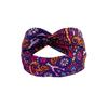Yoga Headband Bohemian Style Sports Headscarf Women's Cashew Flower Sweat Absorbing Elastic Headband