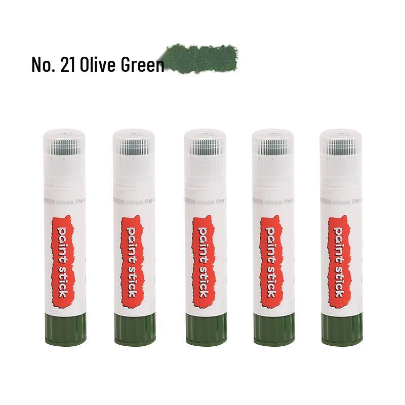 Tutingmei Quick-Drying Watercolor Sticks - 24 Vibrant Colors for Kids' Art Projects