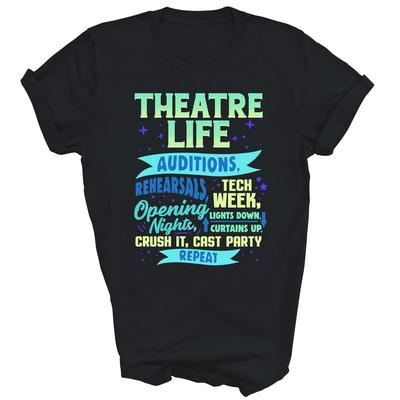 Theater Nerd Schauspieler Lustig Musical Unisex Shirt Geschenk