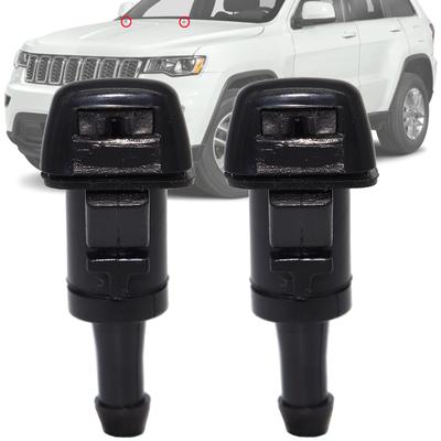 2X pour Jeep Compass 2007-10 Grand Cherokee 2007 - 2017 pare-brise avant fenêtre essuie-glace rondelles Jet buse de pulvérisation remplacement