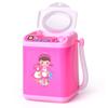 Charming And Practical Mini Electric Washing Machine Dollhouse Toy For Makeup Brush Cleaning