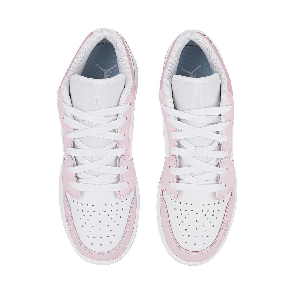 Jordan Low top Vintage Basketball Shoes GS White Pink FQ9112-100 (Team4-)
