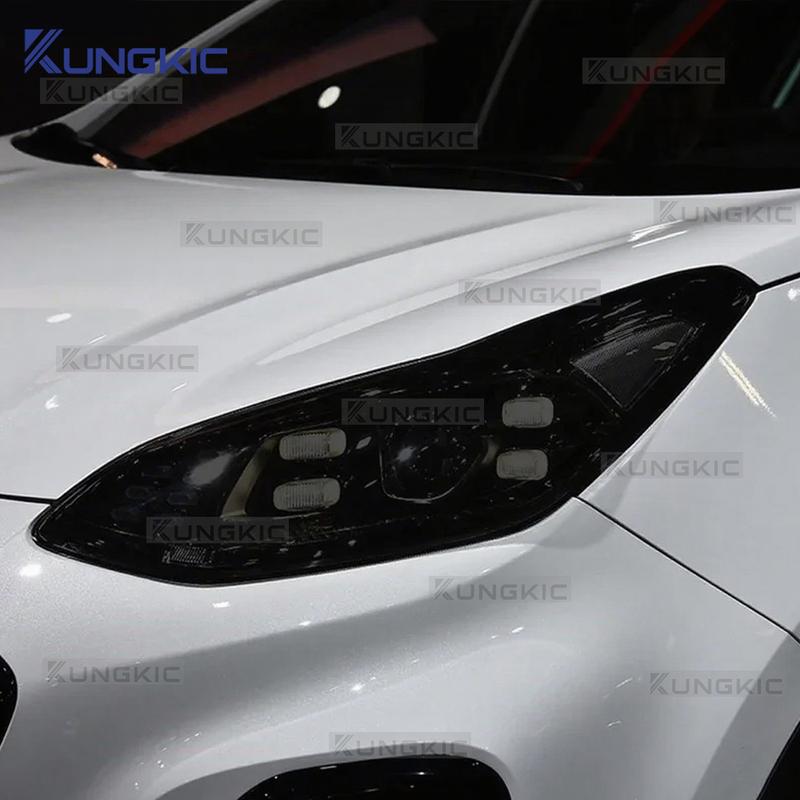 For Kia Sportage 2015- Car Exterior Headlight Anti-scratch Front Lamp Tint TPU Protective Film Clear Accessories Sticker
