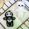 Halloween Giocattolo Peluche Teschio Mummia Divertente Bambola Imbottita Creativa Portachiavi Ciondolo Borsa Decorazione da Appendere Chiavi Regali Divertenti per le Feste