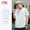 Li-Ning Cotton Simple Versatile Short Sleeve T-Shirt Men tops AHST983-1