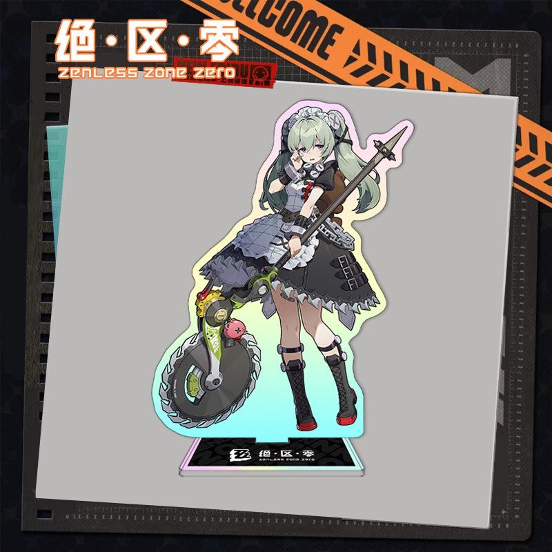 Zenless Zone Zero Nicole Demara Zhu Yuan Anime Acrylic Stand Sign Ellen Joe Ben Bigger Collect Desktop Decoration Keychain Gifts