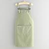 Waterproof Oil Proof Apron Sleeveless Work Clothes Simple Cooking Apron  For Women Men