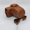 PU Leather Camera Case Bag For Olympus EPL3 EPM1 E-PL3 E-PM1 Cover With Strap