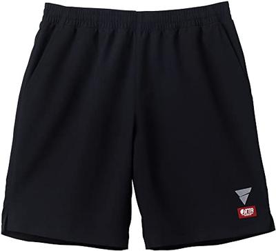 Victas Table Tennis Game Pants V-GP261, Unisex, JTTA Approved, Suitable for Official Matches, Black (1000), Size L, 522211