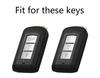 Real Carbon Fiber Car Remote Key Case Key Cover For Mitsubishi Outlander Lancer 10 Pajero Sport EX ASX Colt Grandis L200
