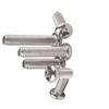 M2.6-M5 Galvanized Phillips Pan Head Machine Screws (100 pcs)