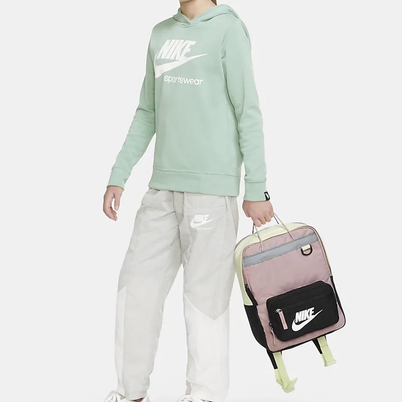 Nike Tanjun Cotton Handbag Backpack Mini Women's Pink Custard Black Casual BA5927-630