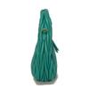 Used Wonder Matelasse Hobo Bag (12166), 5BC125 N88 F0K41 7922, with RFID, Green, 2-Way Logo, Laguna, Women's from Japan