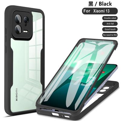 360 Ganzkörper-Schutzhülle für Xiaomi Mi 11 Pro 11 Lite Mi 11X 11I 11T Mi 10 Lite 5G Xiaomi CIVI2 Eingebaute Bildschirmschutzfolie