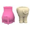 Formy do doniczek 3D Elephant Flower Pots Formy z żywicy epoksydowej Uchwyt na długopisy Świecznik Cementowa doniczka Formy silikonowe Dekoracje domu