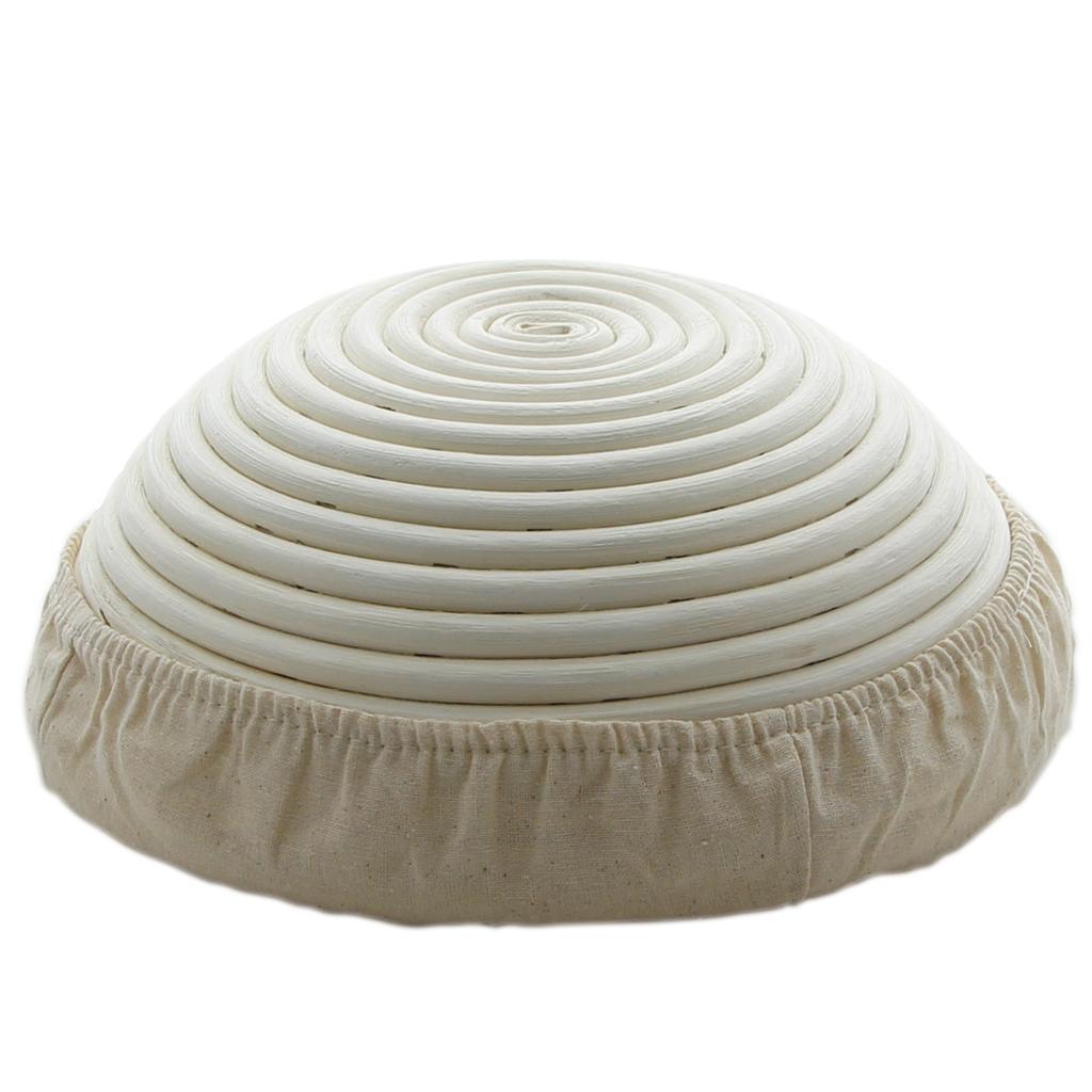 RATAN BASKET FOR RISING PERFECT BREAD 25 CM