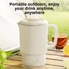 New Portable Outdoor Folding Electric Kettle 316 Stainless Steel Travel Household Hot Water Boiling Cup Food Grade Small Kettle