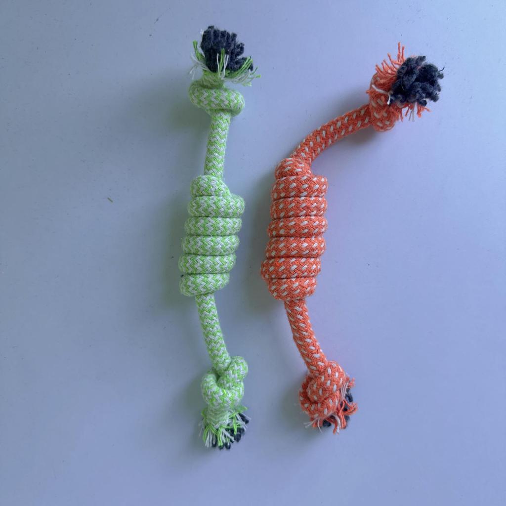 Cross-Border Carrot Cotton Rope Pet Toy: Bite-Resistant Teething & Interactive Training for Dogs