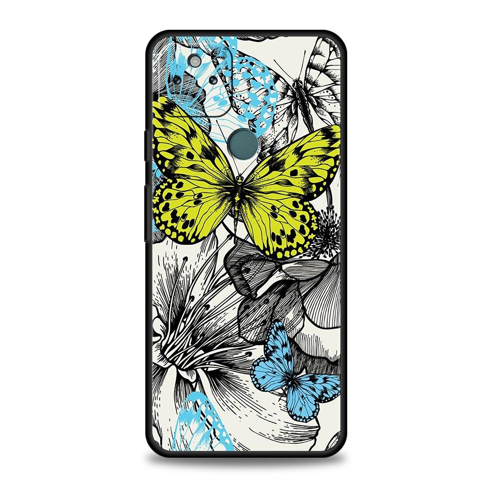 

Butterfly Design Phone Case Cover for Google Pixel 10 9 8 7 6 9A 8A 7A 6A Pro Shockproof Soft TPU 9 Pro XL Shell Capas Funda Bag Pixel 10 Pro