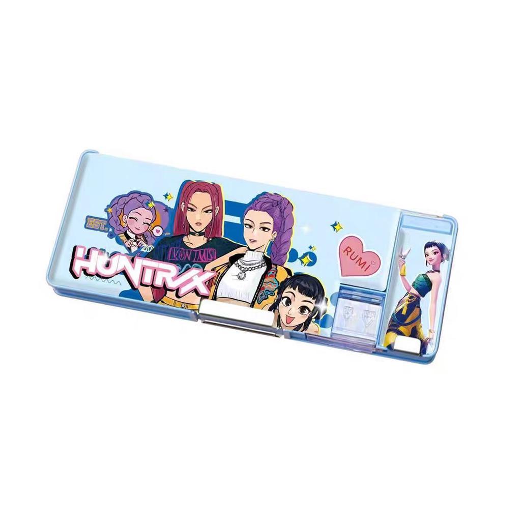 Children's K-POP Witch Hunt Multi-functional Stationery Box, Special Pencil Box for Primary School Students